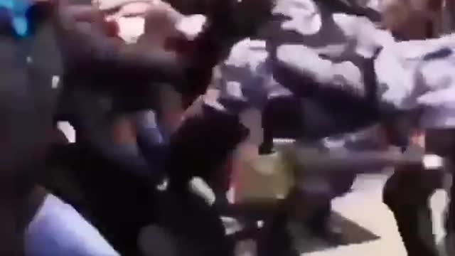 Alone against the Police