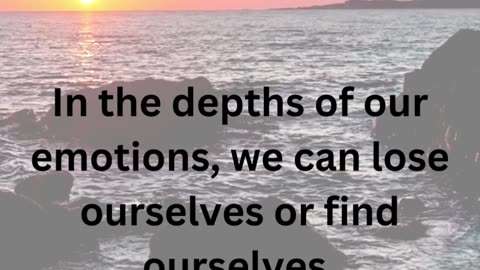 The Depths of Emotions Description