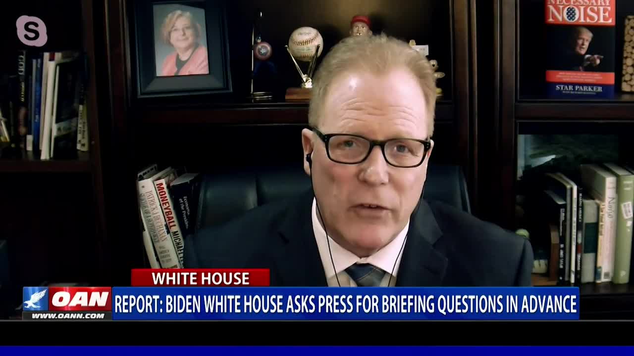 Biden WH Asks Press For Briefing Questions In Advance
