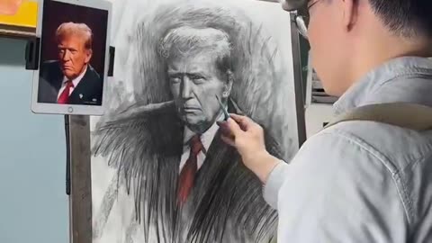 DJT PORTRAIT - THIS IS AWESOME...