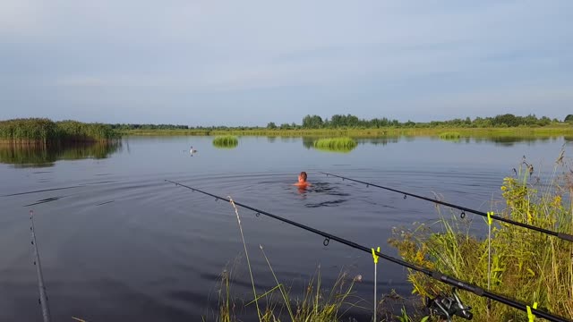 Fishing Buddies Rescue Entangled Swan