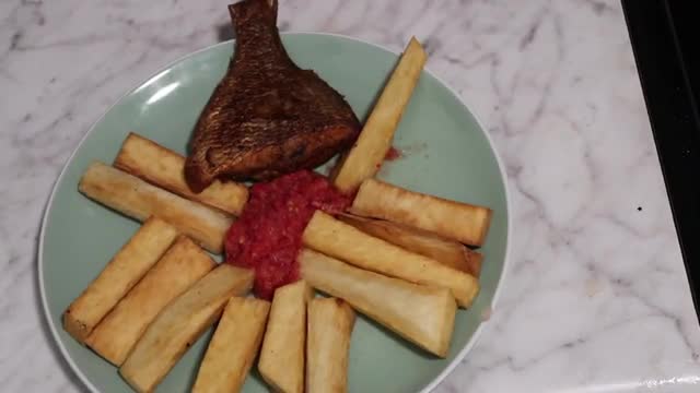 HOW TO FRY THE BEST GHANA YAM