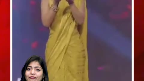 స్టేజీపై స్టెప్పులతో అలరించిన రష్మిక #rashmikamandanna #viraldance #pushpa2 #shorts | FBTV NEWS