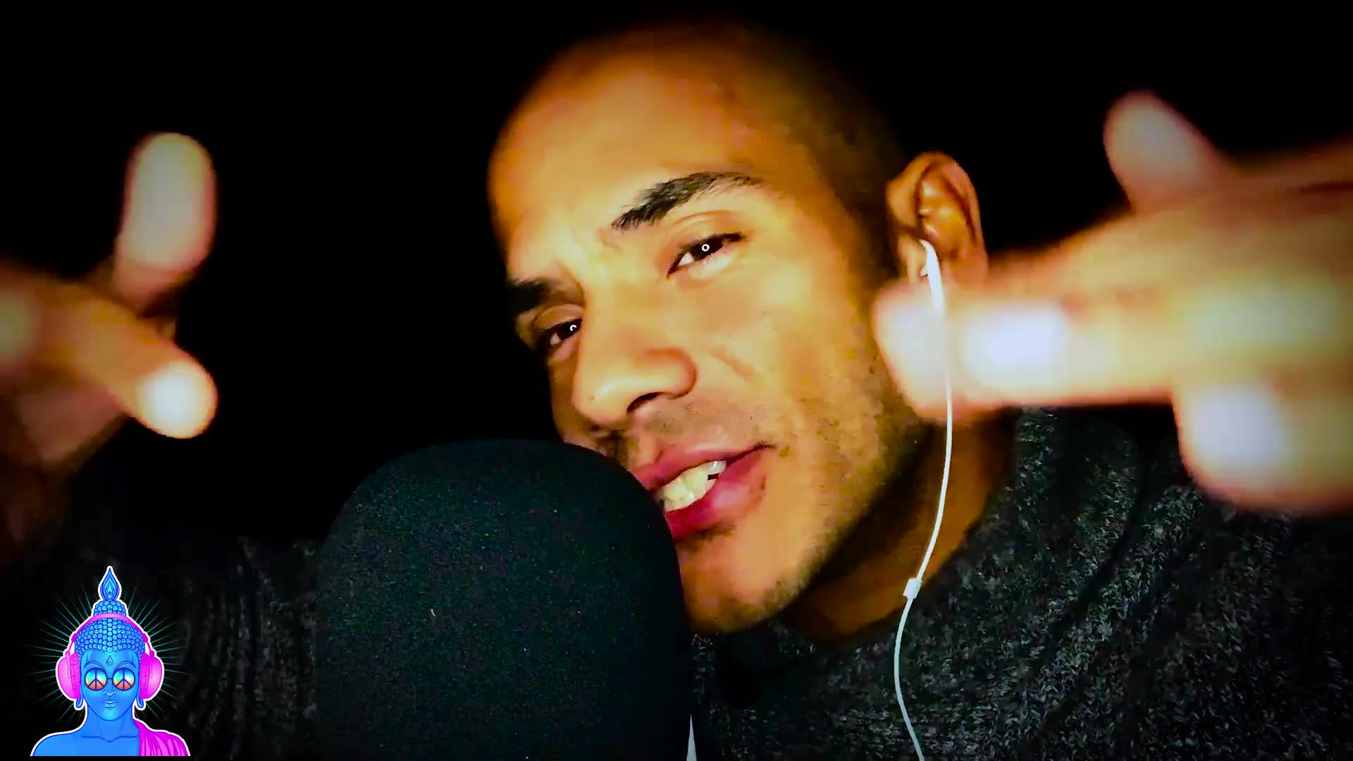 ASMR BRUSHING, BLOWING, WATER WASHING AWAY Negative Energy, Anxiety