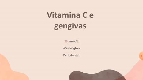 [pt. 2] Se suas gengivas sangram, pode ser sinal de deficiência dessa vitamina