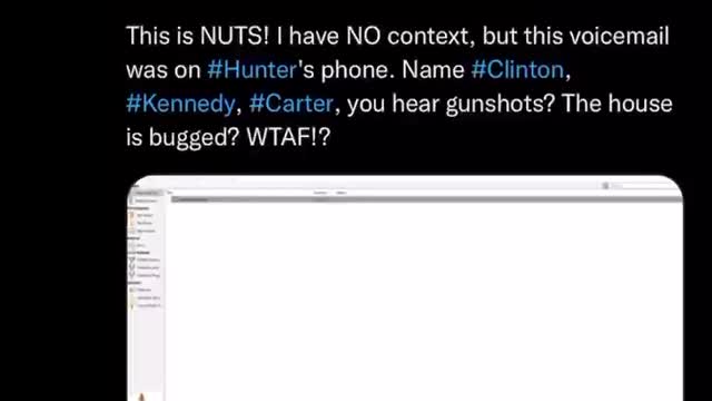 Haunting voicemail from Hunter’s phone.