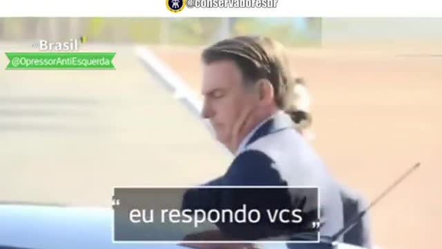 JAIR BOLSONARO DÁ INVERTIDA EM MÍDIA ESQUERDISTA DEFENSORA DE DIREITOS HUMANOS.