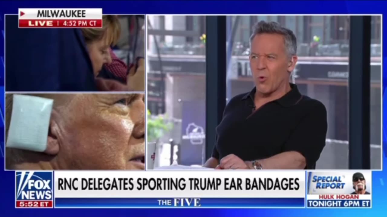 Gutfeld says he saw President Trump’s ear