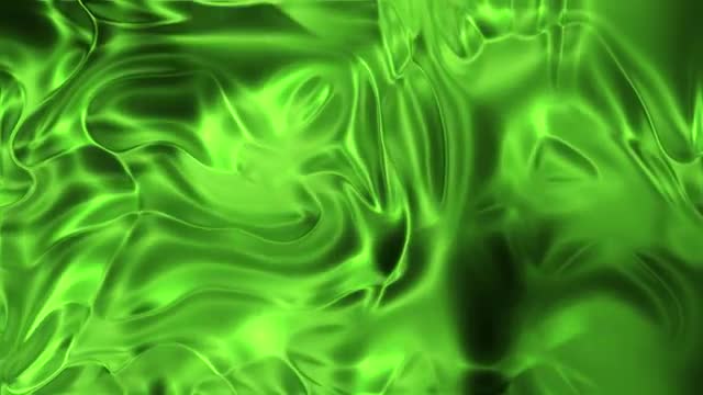 Free HD Motion Background for Videos - Shiny Green Satin