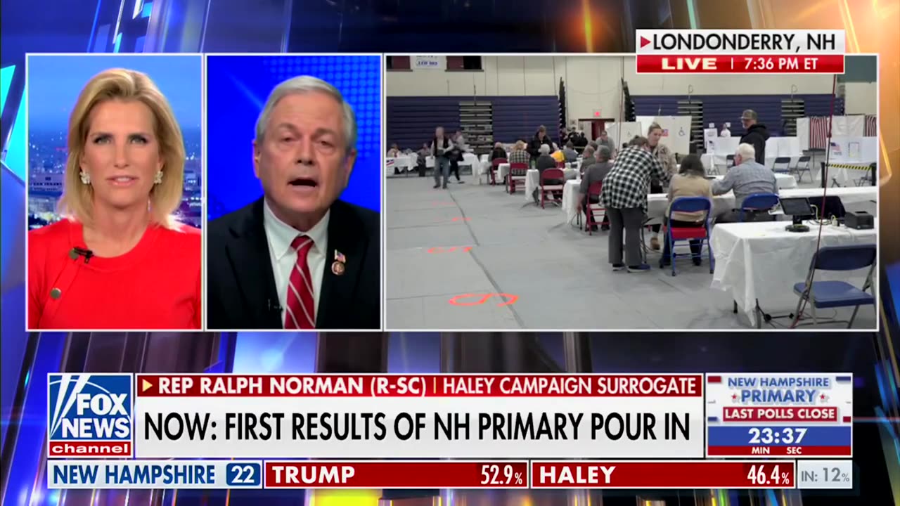 Laura Ingraham Confronts Hailey Surrogate, Says Candidate Is 'Prolonging The Obvious'