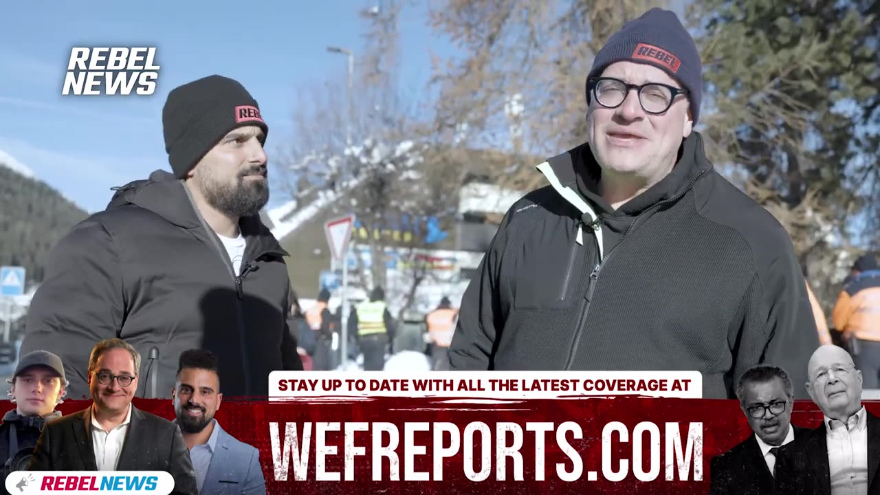 BlackRock FAILS to control Rebel News in Davos