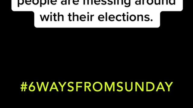 Americans don't like when people are messing around with their elections...