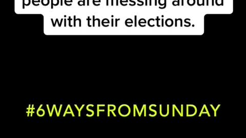 Americans don't like when people are messing around with their elections...