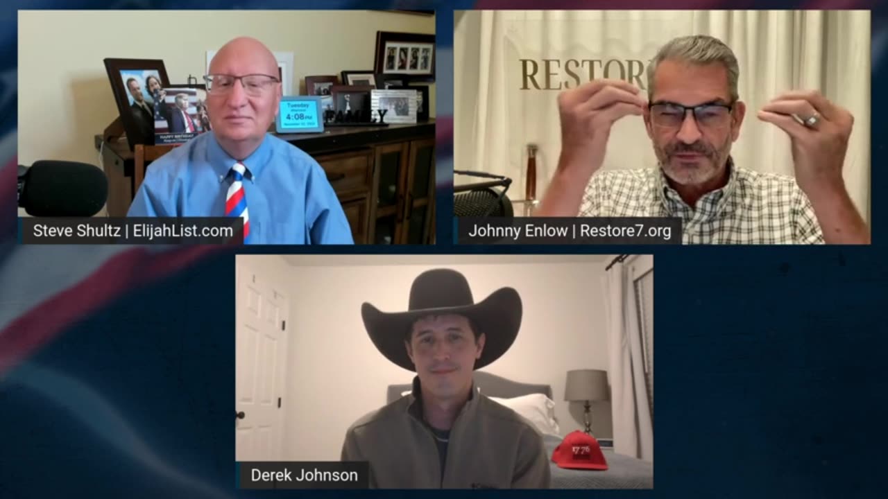 Prophets and Patriots - Episode 42 with Derek Johnson, Johnny Enlow, and Steve Shultz