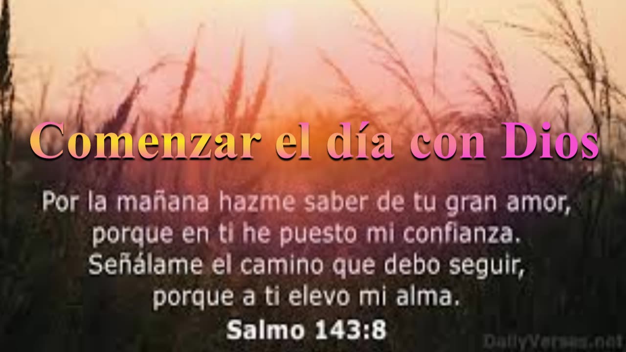 COMENZAR EL DÍA CON DIOS _ Devocional.