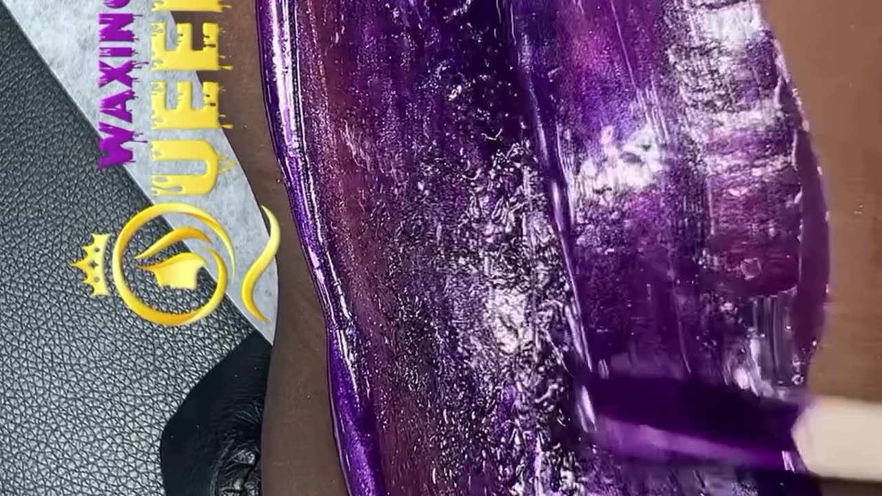 @waxingqueenadventures Unleashes the Power of Sexy Smooth Purple Seduction Hard Wax!