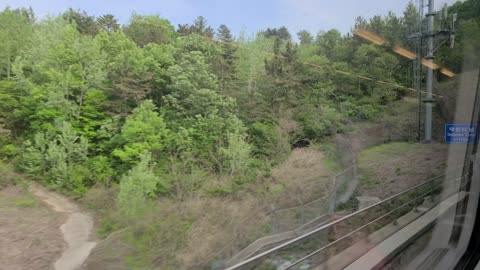 A train through a tunnel