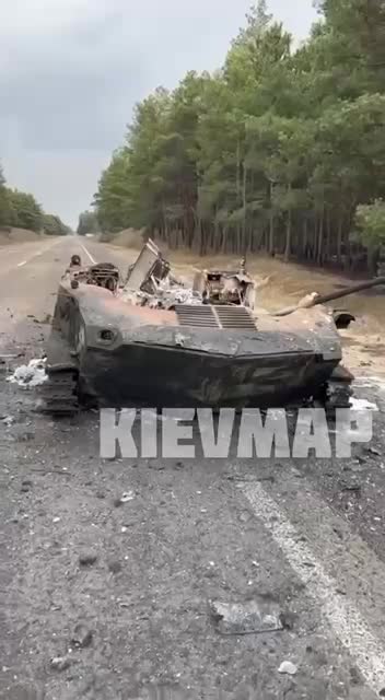 Wrecked Russian Vehicle