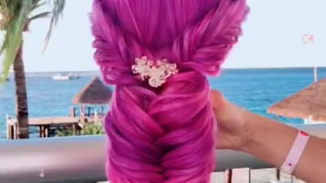 Hair art designs,hair art tiktok, hair art color,hair art and craft, hair style girl gel (1)