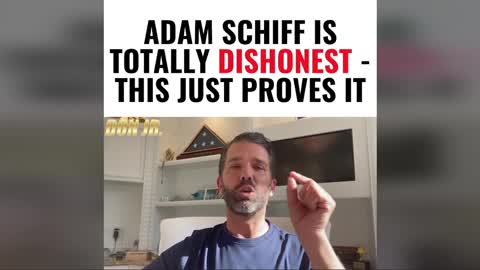 IS EVERYTHING ADAM SCHIFF DOES DISHONEST AND CORRUPT?
