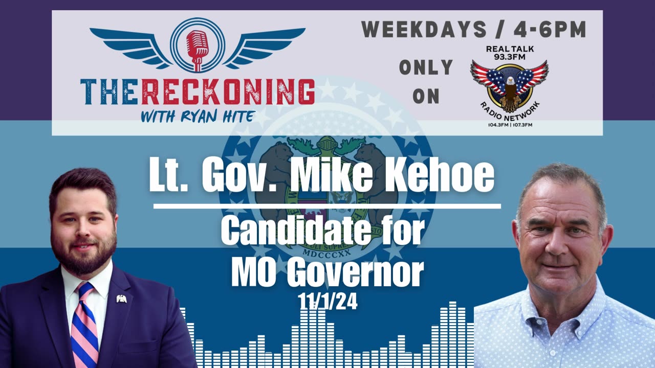 INTERVIEW: Mike Kehoe — MO Governor's Race | 11/1/2024