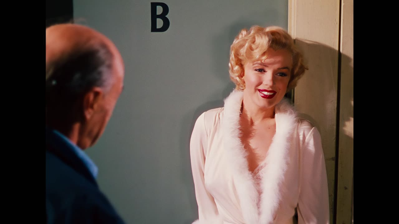 Niagara 1953 Marilyn Monroe Bedroom scene 1 remastered 4k