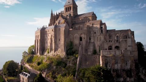 Mont Saint-Michel; Is called; A castle on the sea; It's a famous monument in France