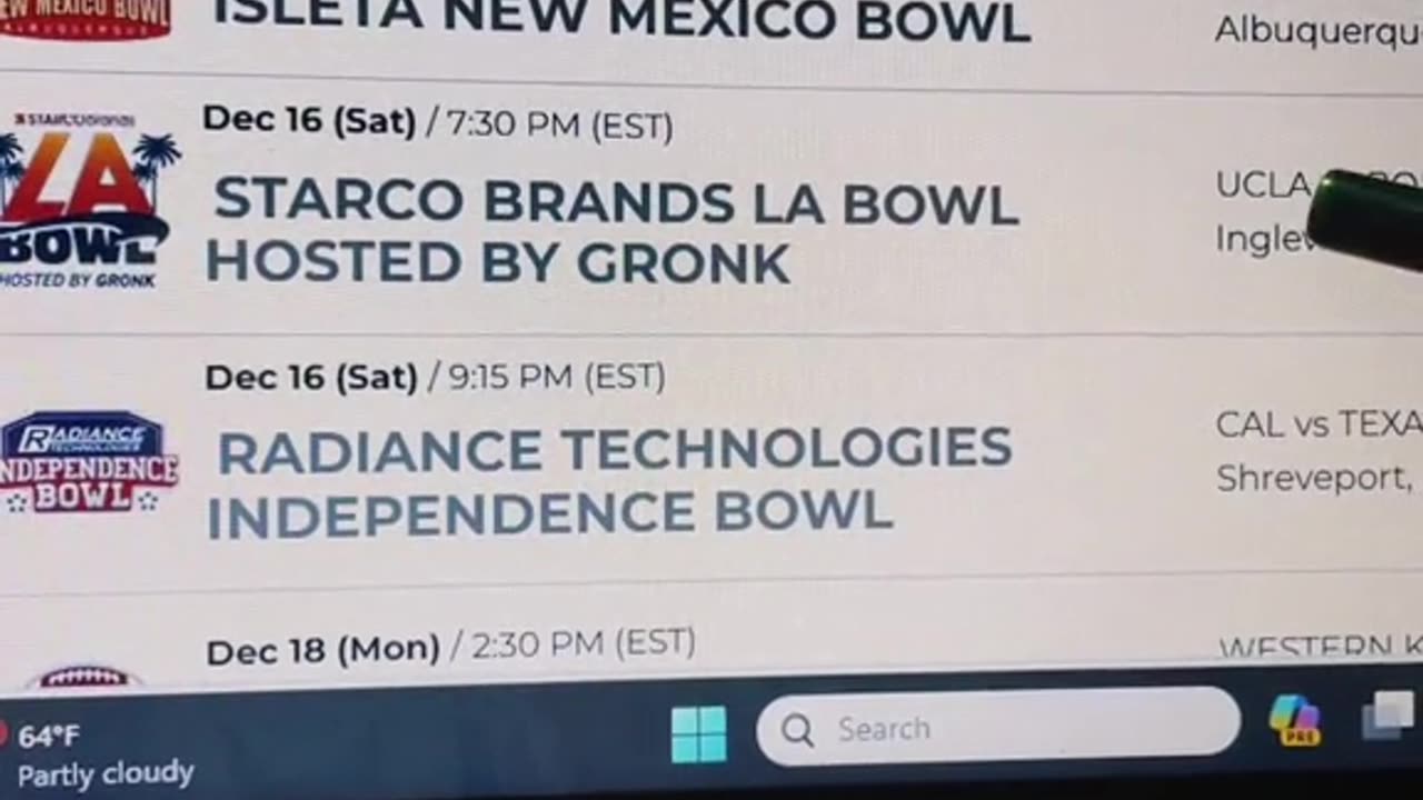 GFS Presents USC Football w/ Nigel. Bowl games