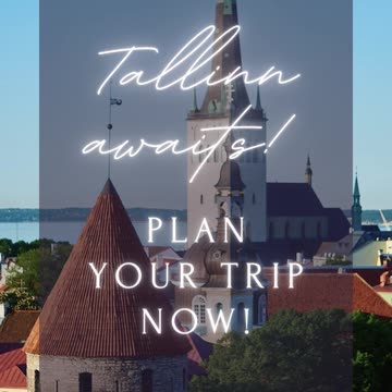 🏰 Tallinn awaits! ✈️ Plan your trip now!