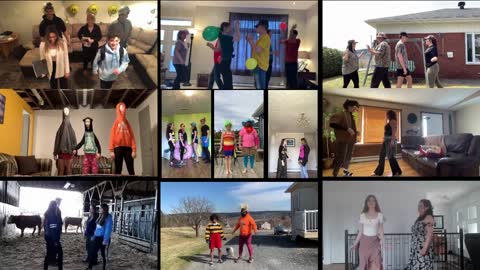 Une vidéo de l'École de danse Dan-zaa pour « remonter le moral »