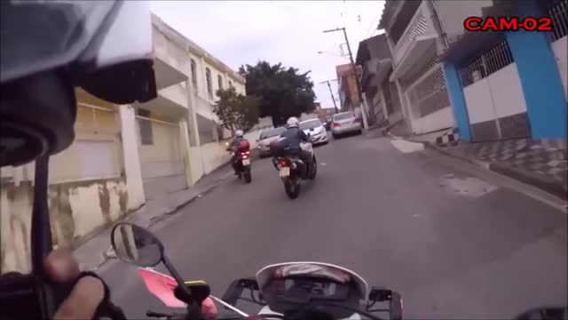 Flagrant high-speed police chase