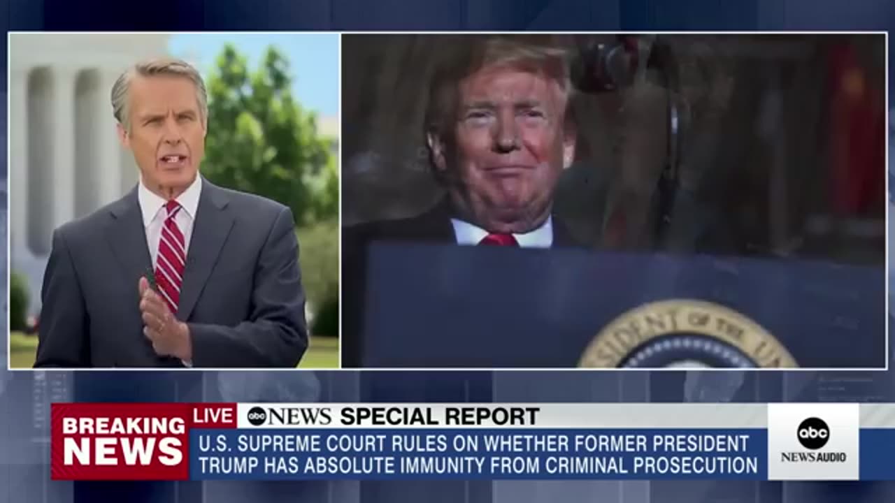 Supreme Court issues ruling on whether Trump has absolute immunity from criminal ABC News