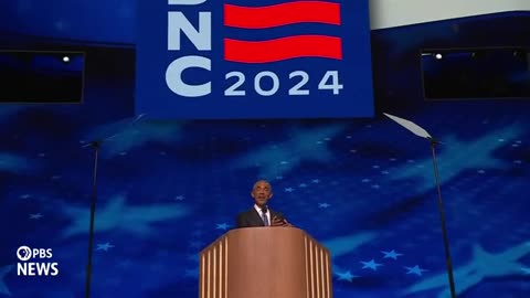 Former President Barack Obama's full speech at 2024 Democratic National Convention