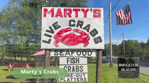 Marty's Crabs in Quinton NJ