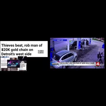 Thieves beat, rob man of $20K gold chain on Detroit's west side