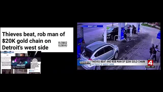 Thieves beat, rob man of $20K gold chain on Detroit's west side