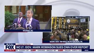 North Carolina governor candidate Mark Robinson sues CNN for $50 million