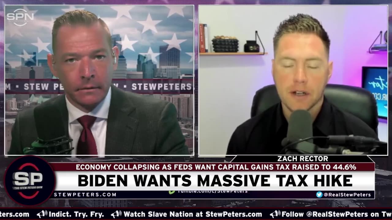 Biden Plans MASSIVE Capital Gains Tax INCREASE: Economic COLLAPSE Imminent, GDP TANKS