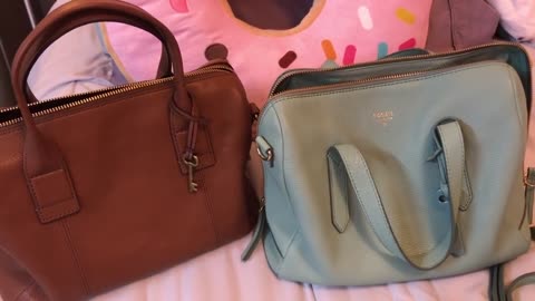 Comparison between the Fossil Sydney Satchel & the Fossil Jori Satchel