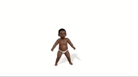 Cute Child Dancing Happy New Year 2022