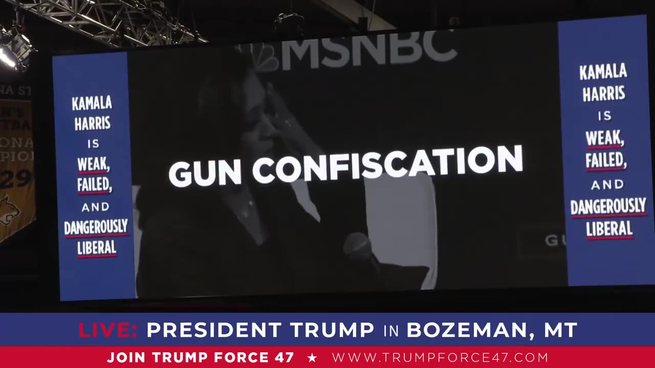 SAVAGE: President Trump plays a compilation of Kamala's radical policies