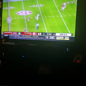 Update 1st quarter Alabama vs Mississippi St
