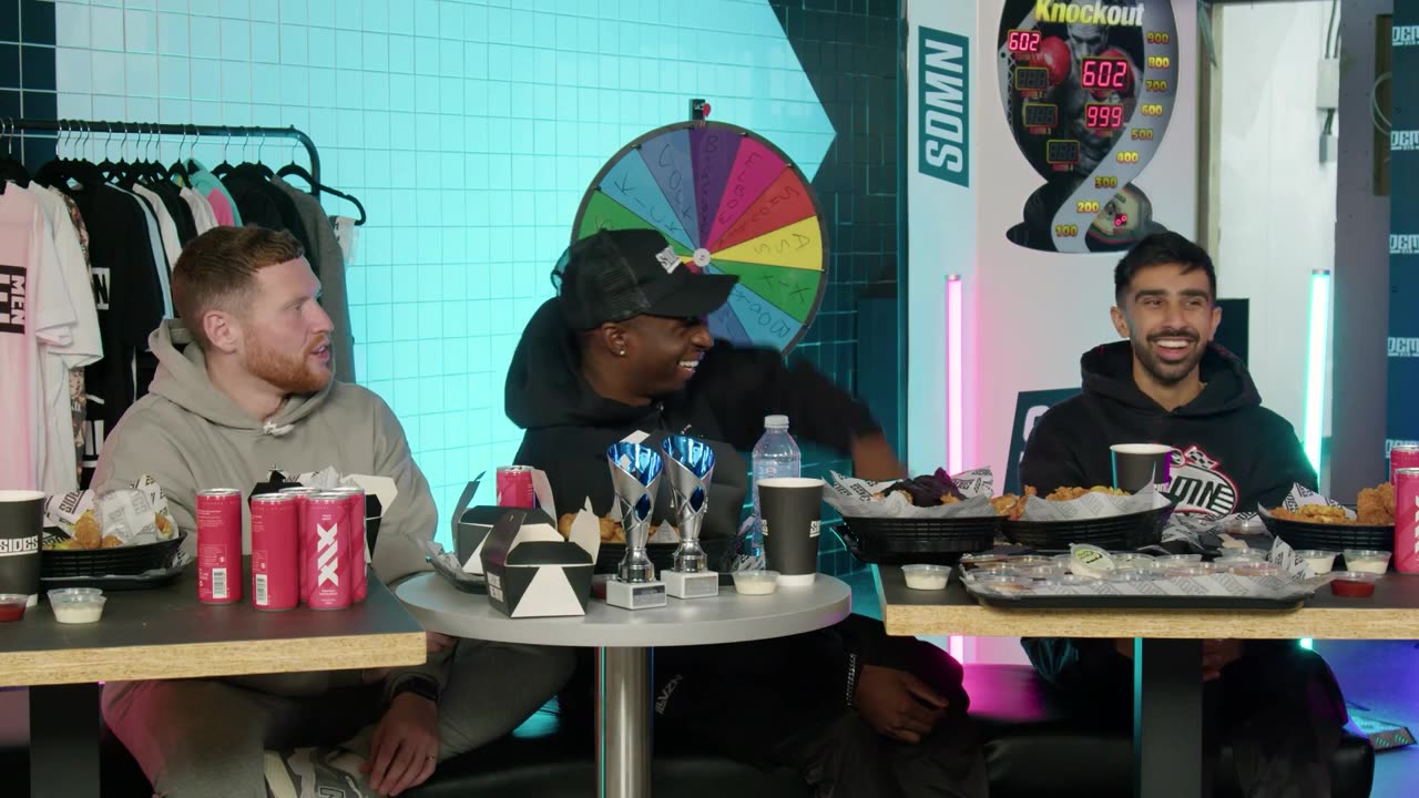 Sidemen 10 Year Anniversary Mukbang