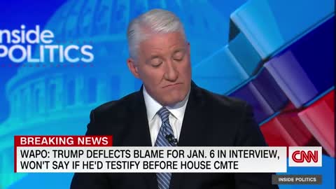 'Delusional': see John kings reaction to Trump's new interview