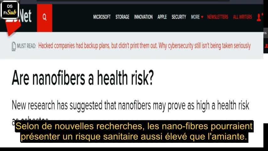 Etude universitaire sur les nano-fibres des masques... peut-être aussi dangereux que l'amiante ! - DS FRSUB