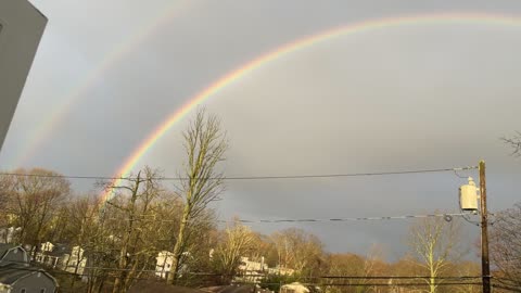 Double rainbow
