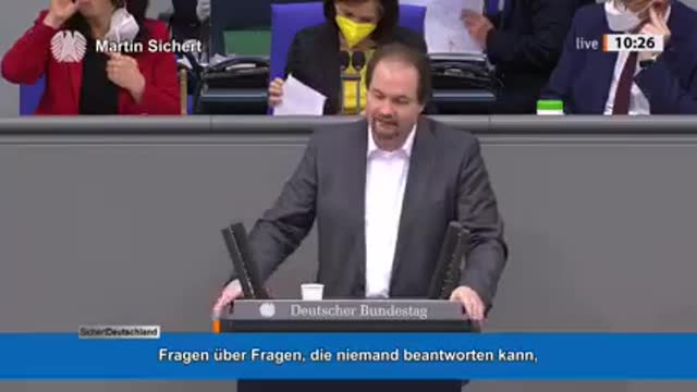 Martin Sichert (AfD): Nein zum Impfpflicht-Irrsinn!