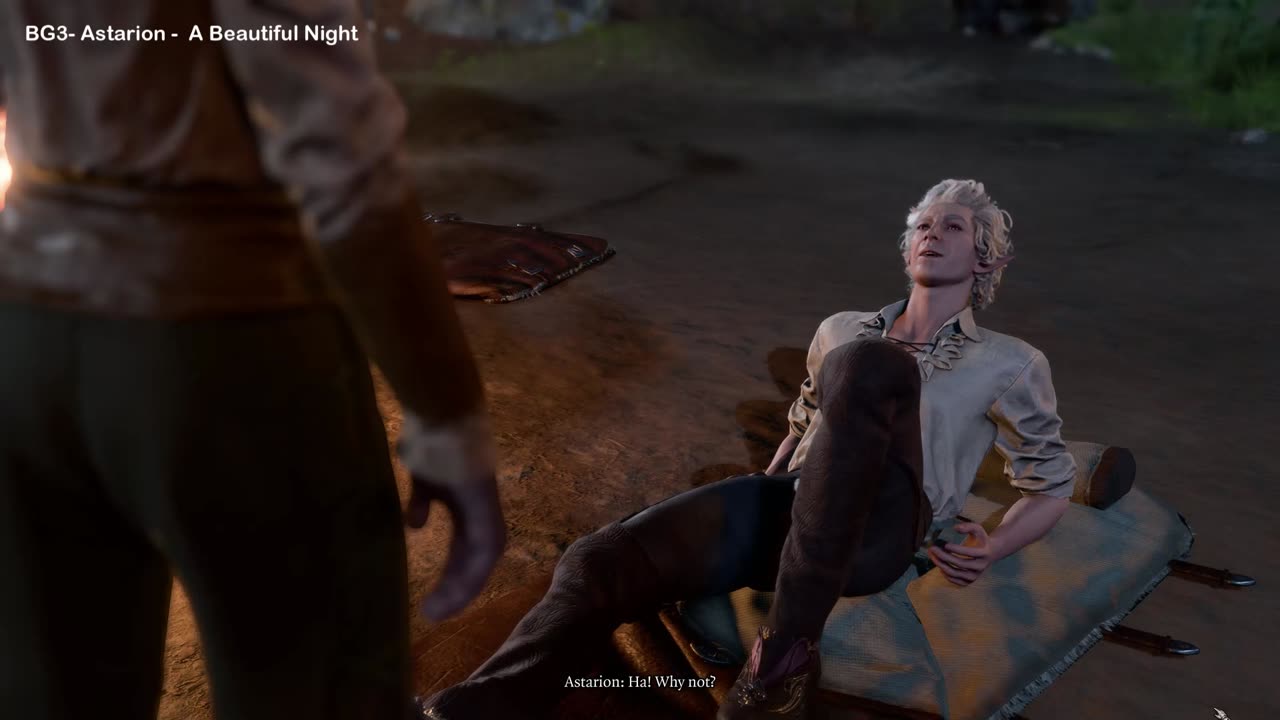 Baldur's Gate 3 - Astarion A Beautiful Night Cutscene