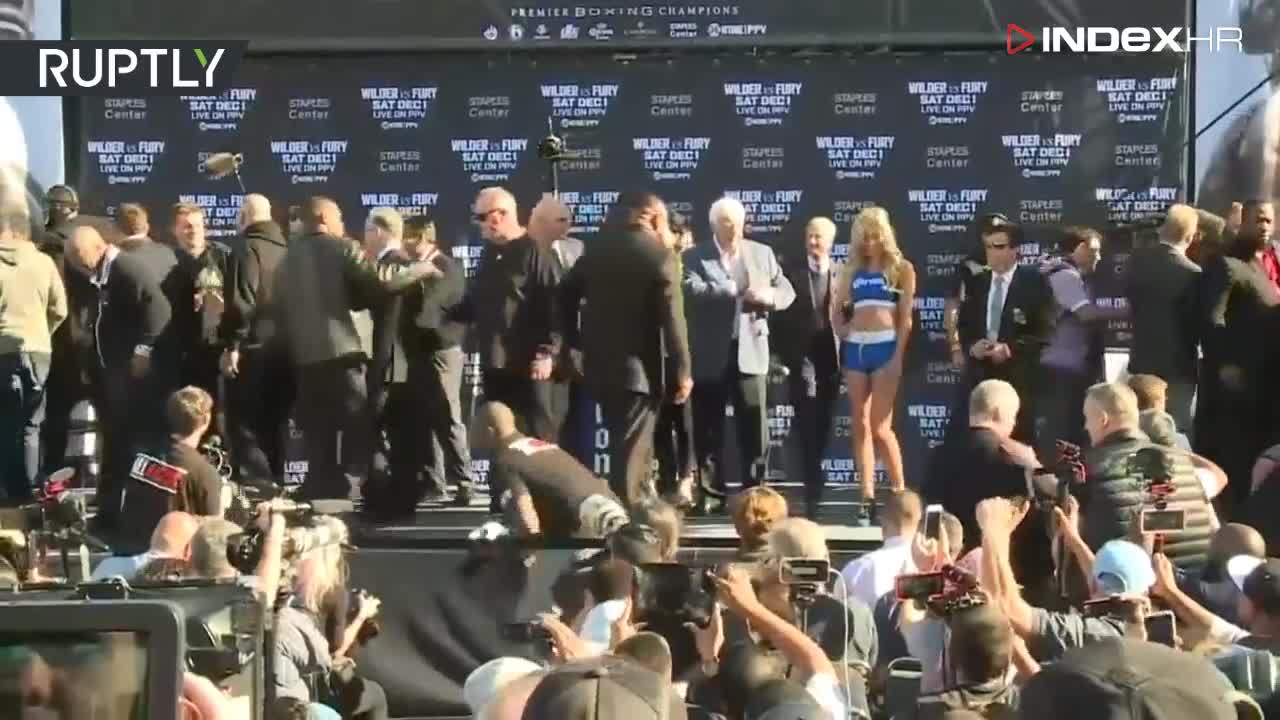 Fury i Wilder na vaganju