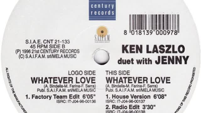 Ken Laszlo - Whatever Love